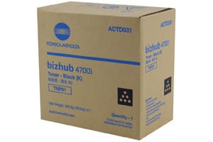 Konica Minolta ACTD031 TNP91 Black Original Toner Cartridge