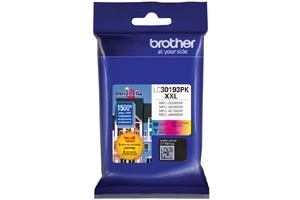 Brother LC30193PK Color 3PK Original Super High Yield Ink Cartridge
