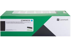 Lexmark C341XC0 Cyan 4.5K Yield Original Toner Cartridge for MC3426