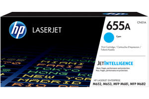 HP CF451A 655A Cyan Original Toner for LaserJet M652 M653 M681