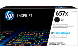 HP CF470X 657X Black Original Toner Cartridge for M681 M682