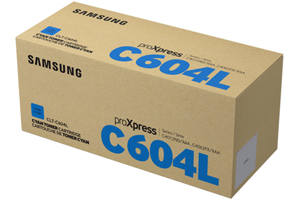 Samsung CLT-C604L Cyan Original Toner Cartridge for C4012ND