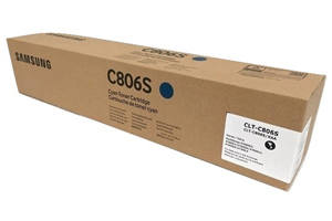 Samsung CLT-C806S Cyan Original Toner Cartridge for X7400GX