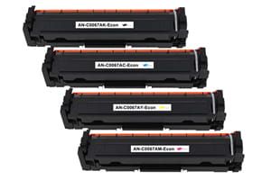 Canon 067 Black & Color Compatible Toner Cartridge for LBP632 MF652