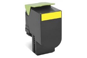 Lexmark 80C1SY0 Compatibe Yellow Toner Cartridge for CX310 CX410 CX510