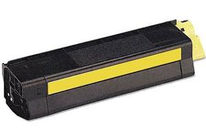 Okidata 42127401 Yellow Toner Cartridge for C5100N C5200N C5300N C5400 Color Printers