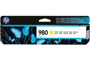HP 980 D8J09A Yellow Original Ink Cartridge for Officejet X585DN