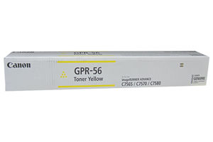 Canon 1001C003 GPR-56 Original Yellow Toner Cartridge - C7565i C7570i
