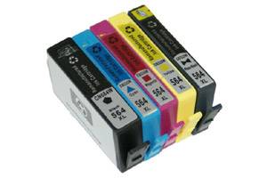 HP 564XL Black 2X & Color High Yield Compatible Ink Cartridges 5-Pack