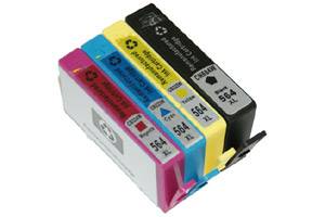 HP 564XL Black 2X & Color Compatible High Yield Ink Cartridge 4-Pack