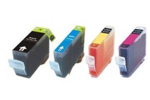 Canon BCI-3E Black & 3-Colors Combo Compatible Ink Cartridge