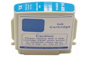 HP C9391AN (#88XL) Cyan Hi-Yield Compatible Ink Cartridge