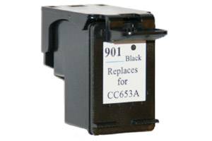 HP CC653AN (#901) Black Remanufactured Ink Cartridge
