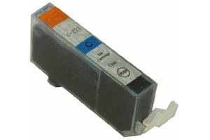 Canon CLI-221 Cyan Compatible Ink Tank w/ Chip for iP3600 iP4600 MP640