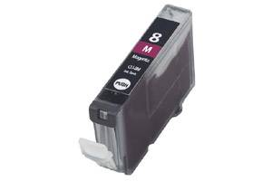 Canon CLI-8M Magenta Compatible Ink Tank w/ CHIP Pixma iP4200 iP6600D