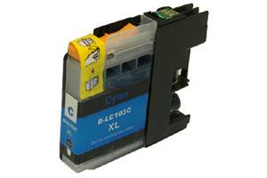 Brother LC103C Cyan Compatible Ink Cartridge for MFC-J285 J450 J870