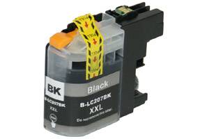 Brother LC207BK Black Compatible Ink Cartridge for MFC-J4320DW J4620DW
