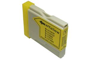 Brother LC51Y Compatible Yellow Ink Cartridge for MFC-240 3360 440 5460 5860 665