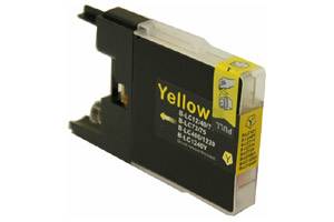 Brother LC75Y Compatible Yellow Ink Cartridge for MFC-J280 J425 J6510