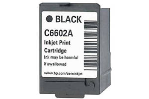 HP C6602A Black Original Inkjet Cartridge for IJ6080 IJ7100