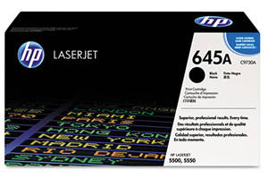 HP C9730A 645A Original Black Toner Cartridge LaserJet 5500 5550