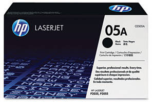 HP CE505A 05A Original Toner Cartridge for LaserJet P2035 P2055