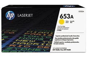 HP CF322A 653A Original Yellow Toner Cartridge LaserJet M680