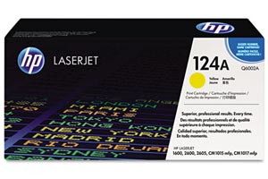 HP Q6002A Original Yellow Toner Cartridge for LaserJet 1600 2600