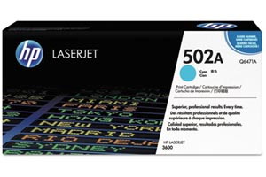 HP Q6471A Original Cyan Toner Cartridge for LaserJet 3600 3600N