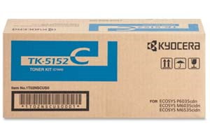 Kyocera Mita TK-5152C Cyan Original Toner Cartridge for P6035cdn