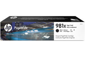 HP L0R12A 981X Black Original Ink Cartridge for 586f 556xh 556dn