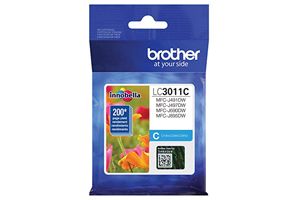 Brother LC3011C Cyan Original Ink Cartridge For MFC-J491DW