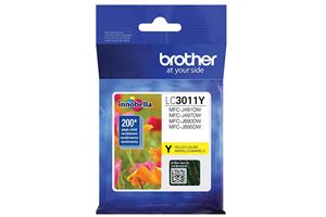 Brother LC3011Y Yellow Original Ink Cartridge For MFC-J491DW