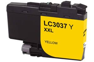 Brother LC3037Y Yellow Compatible High Yield Ink Cartridge