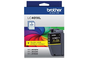 Brother LC401XL Yellow Original Ink Cartridge for MFC-J1010DW J1170DW
