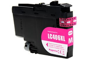 Brother LC406XL Compatible Magenta High Yield Ink Cartridge MFC-J4335