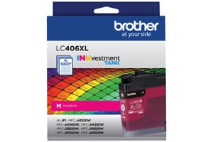 Brother LC406XL Magenta Original High Yield Ink Cartridge - MFC-J4335