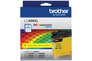 Brother LC406XL Yellow Original High Yield Ink Cartridge for MFC-J4335