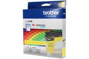 Brother LC406 Yellow Original Ink Cartridge for MFC-J4335DW J4345DW