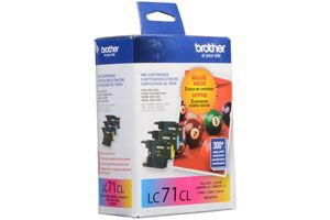 Brother LC713PKS Tri Color Original Ink Cartridge for MFC-J280W