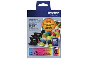 Brother LC753PKS Tri Color Original Ink Cartridge for MFC-J280W