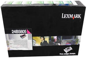 Lexmark 24B5805 Magenta Original Toner Cartridge for XS748 CS736