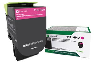 Lexmark 71B1HM0 Magenta Original High Yield Toner Cartridge CS417