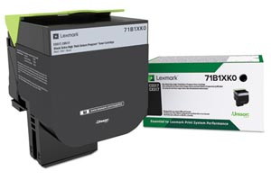 Lexmark 71B1XK0 Black Original 8K Yield Toner Cartridge CS517de