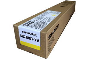 Sharp MX-61NTYA Yellow Original Toner Cartridge for MX-2630N