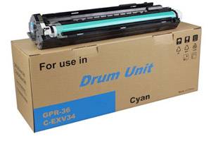 Canon 3787B004BA GPR-36 Original Cyan Imaging Drum Unit for C2020