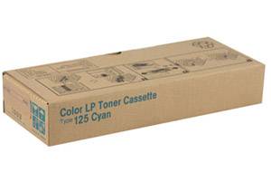 Ricoh 400969 Type 125 Original Cyan Toner Cartridge for Aficio CL2000 CL3000