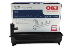Okidata 44318502 Original Magenta Drum Unit for Okidata C711dn Color Printer