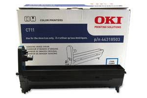 Okidata 44318503 Original Cyan Drum Unit for Okidata C711dn Color Printer