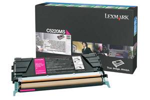 Lexmark C5220MS Original Magenta Toner Cartridge for C522 C524 C530 C532 C534